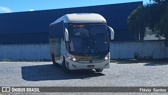 Empresa Gontijo de Transportes 18970 na cidade de Cruz das Almas, Bahia, Brasil, por Flávio  Santos. Número da foto: #12261845.