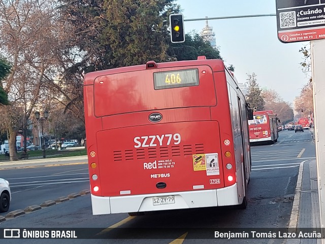 Metbus 1724 na cidade de Santiago, Santiago, Metropolitana de Santiago, Chile, por Benjamín Tomás Lazo Acuña. Número da foto: #12263166.