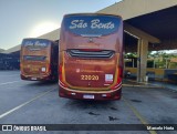 Viação São Bento Ribeirão Preto 22020 na cidade de Ribeirão Preto, São Paulo, Brasil, por Marcelo Horta. Número da foto: #12261832.