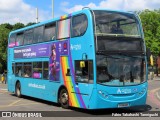 Arriva 4436 na cidade de Leicester, Leicestershire, Inglaterra, por Fábio Takahashi Tanniguchi. Número da foto: #12263397.