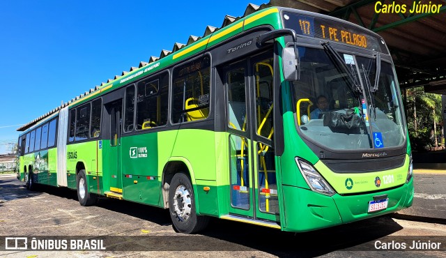 Metrobus 1201 na cidade de Goiânia, Goiás, Brasil, por Carlos Júnior. Número da foto: #12267141.