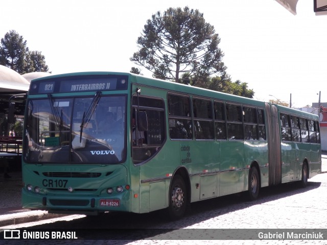 Transporte Coletivo Glória CR107 na cidade de Curitiba, Paraná, Brasil, por Gabriel Marciniuk. Número da foto: #12265062.