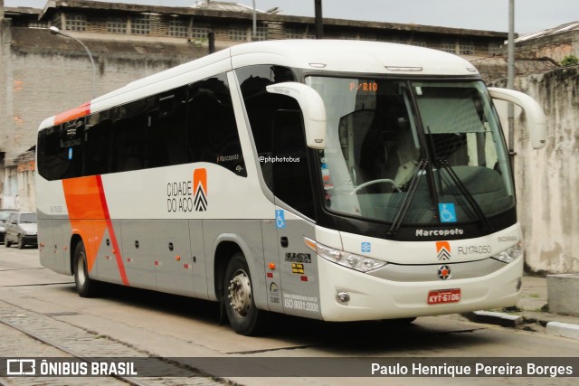Viação Cidade do Aço RJ 174.050 na cidade de Rio de Janeiro, Rio de Janeiro, Brasil, por Paulo Henrique Pereira Borges. Número da foto: #12266414.