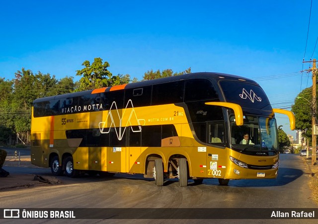 Viação Motta 21002 na cidade de Cuiabá, Mato Grosso, Brasil, por Allan Rafael. Número da foto: #12265365.