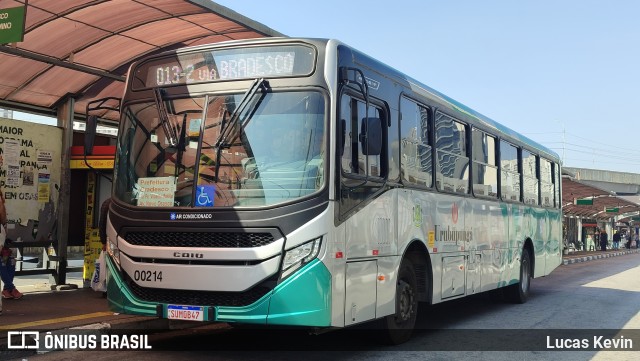 Auto Viação Urubupungá 00214 na cidade de Osasco, São Paulo, Brasil, por Lucas Kevin. Número da foto: #12264619.