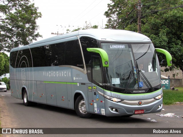 Viação Garcia 8395 na cidade de Paranavaí, Paraná, Brasil, por Robson Alves. Número da foto: #12264948.