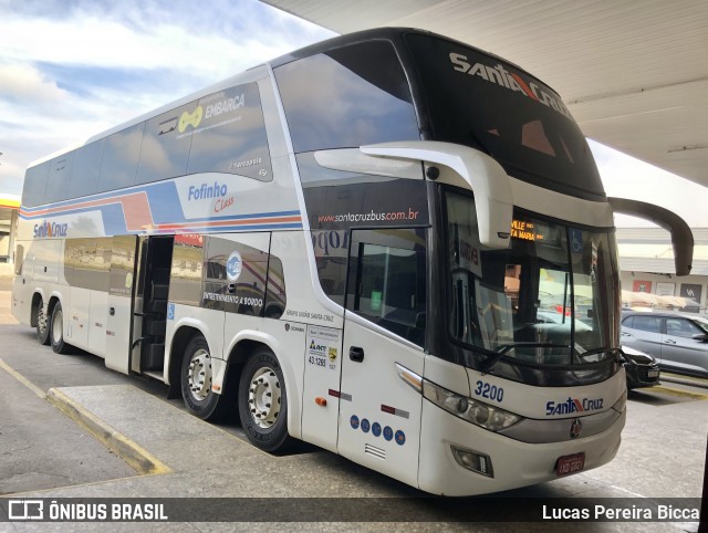 VUSC - Viação União Santa Cruz 3200 na cidade de Sombrio, Santa Catarina, Brasil, por Lucas Pereira Bicca. Número da foto: #12265351.