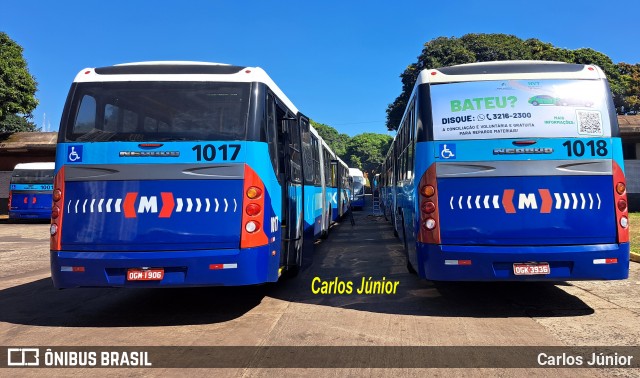 Metrobus 1017 na cidade de Goiânia, Goiás, Brasil, por Carlos Júnior. Número da foto: #12266401.