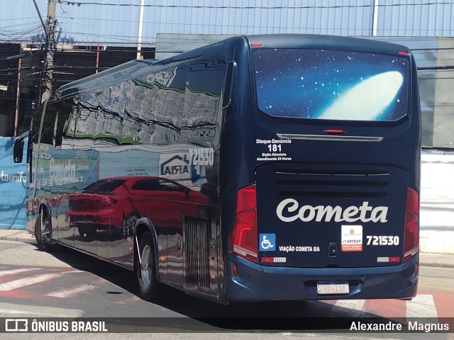 Viação Cometa 721530 na cidade de Sorocaba, São Paulo, Brasil, por Alexandre  Magnus. Número da foto: #12265923.