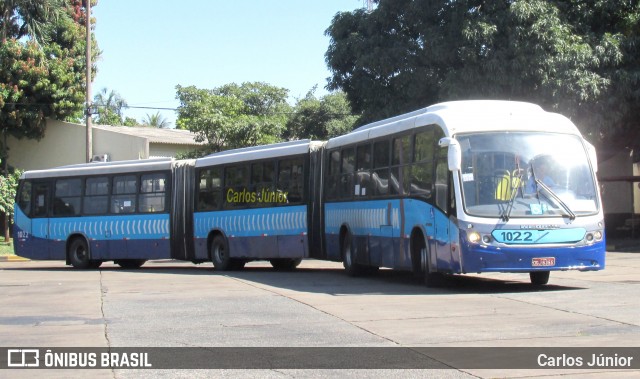 Metrobus 1022 na cidade de Goiânia, Goiás, Brasil, por Carlos Júnior. Número da foto: #12266495.