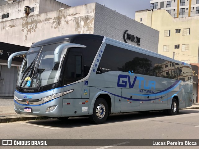 GVTur Turismo e Transportes 4157 na cidade de Laguna, Santa Catarina, Brasil, por Lucas Pereira Bicca. Número da foto: #12264474.