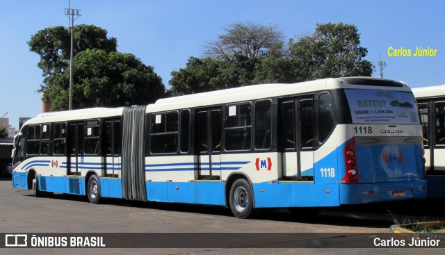 Metrobus 1118 na cidade de Goiânia, Goiás, Brasil, por Carlos Júnior. Número da foto: #12266365.