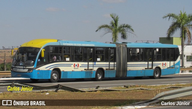 Metrobus 1134 na cidade de Goiânia, Goiás, Brasil, por Carlos Júnior. Número da foto: #12266350.
