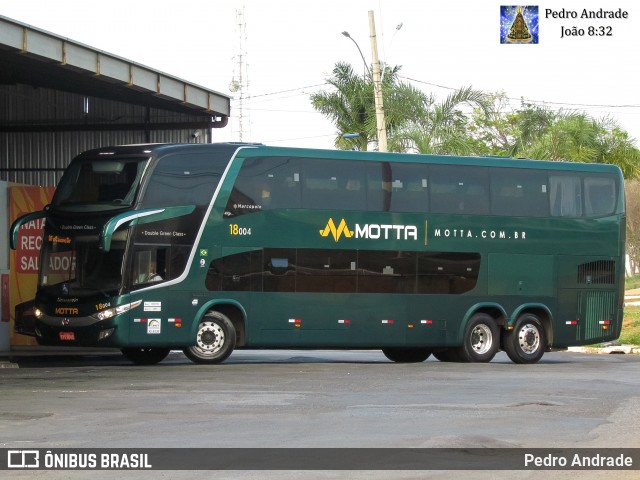 Viação Motta 18004 na cidade de Taguatinga, Distrito Federal, Brasil, por Pedro Andrade. Número da foto: #12265733.