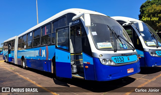 Metrobus 1032 na cidade de Goiânia, Goiás, Brasil, por Carlos Júnior. Número da foto: #12266395.