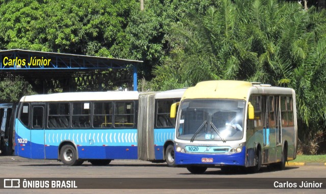 Metrobus 1020 na cidade de Goiânia, Goiás, Brasil, por Carlos Júnior. Número da foto: #12266488.