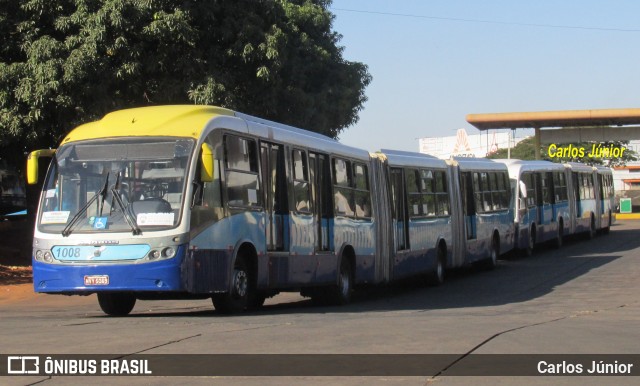 Metrobus 1008 na cidade de Goiânia, Goiás, Brasil, por Carlos Júnior. Número da foto: #12266457.
