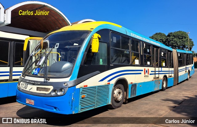 Metrobus 1130 na cidade de Goiânia, Goiás, Brasil, por Carlos Júnior. Número da foto: #12266388.