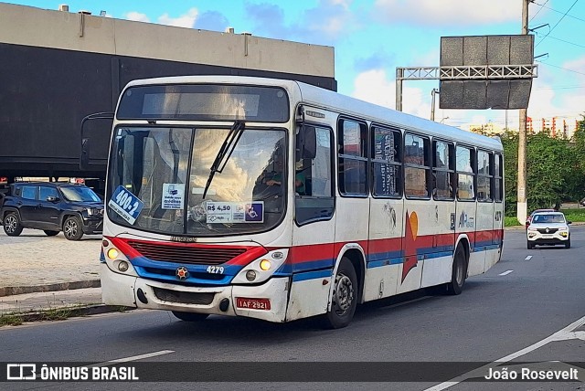AVP - Auto Viação Paraíso 4279 na cidade de Aracaju, Sergipe, Brasil, por João Rosevelt. Número da foto: #12264655.
