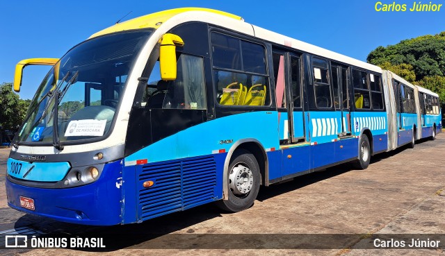 Metrobus 1007 na cidade de Goiânia, Goiás, Brasil, por Carlos Júnior. Número da foto: #12266472.