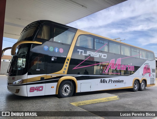 Turismo Martín 840 na cidade de Sombrio, Santa Catarina, Brasil, por Lucas Pereira Bicca. Número da foto: #12266024.