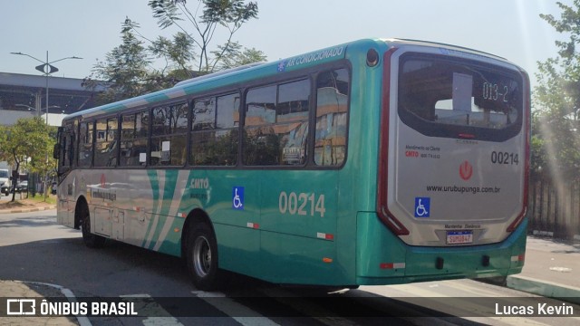 Auto Viação Urubupungá 00214 na cidade de Osasco, São Paulo, Brasil, por Lucas Kevin. Número da foto: #12264654.