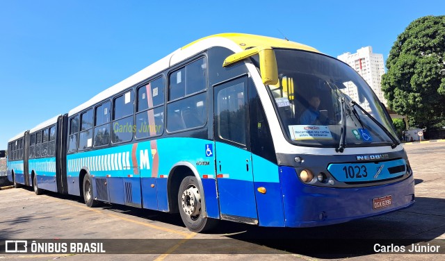 Metrobus 1023 na cidade de Goiânia, Goiás, Brasil, por Carlos Júnior. Número da foto: #12266505.