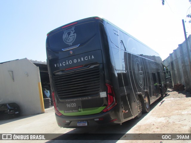 Viação Garcia 96120 na cidade de Curitiba, Paraná, Brasil, por GDC __39AM. Número da foto: #12265827.