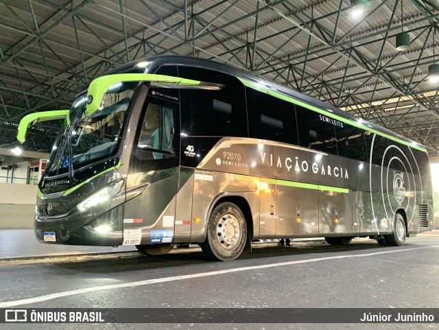 Viação Garcia 92070 na cidade de Bauru, São Paulo, Brasil, por Júnior Juninho. Número da foto: #12265795.