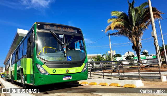 Metrobus 1202 na cidade de Goiânia, Goiás, Brasil, por Carlos Júnior. Número da foto: #12267136.