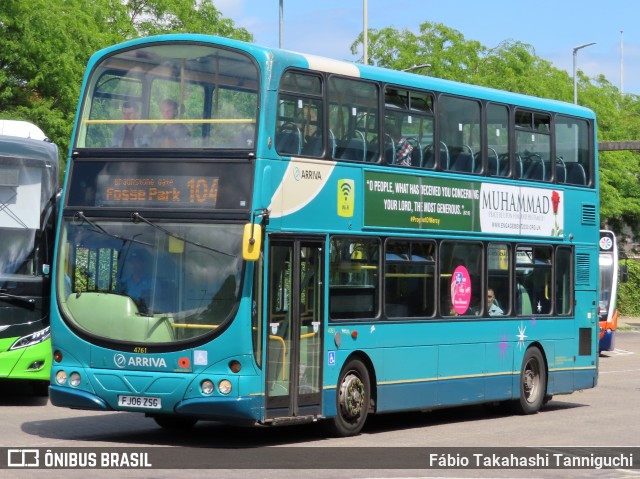 Arriva 4761 na cidade de Leicester, Leicestershire, Inglaterra, por Fábio Takahashi Tanniguchi. Número da foto: #12266085.