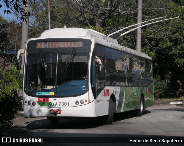Next Mobilidade - ABC Sistema de Transporte 7301 na cidade de São Bernardo do Campo, São Paulo, Brasil, por Heitor de Sena Sapaterro. Número da foto: #12265357.