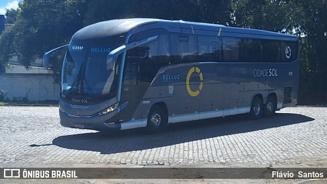 Viação Cidade Sol 10210 na cidade de Cruz das Almas, Bahia, Brasil, por Flávio  Santos. Número da foto: #12264802.