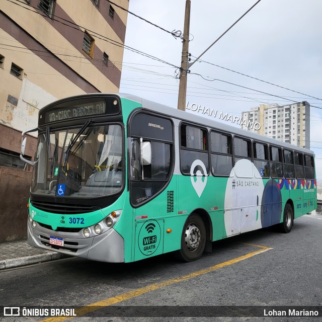 VIPE - Viação Padre Eustáquio 3072 na cidade de São Caetano do Sul, São Paulo, Brasil, por Lohan Mariano. Número da foto: #12265470.