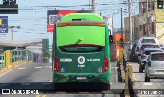 Metrobus 1202 na cidade de Goiânia, Goiás, Brasil, por Carlos Júnior. Número da foto: #12267134.
