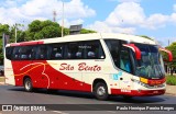 Viação São Bento Ribeirão Preto 11010 na cidade de Uberaba, Minas Gerais, Brasil, por Paulo Henrique Pereira Borges. Número da foto: #12266465.