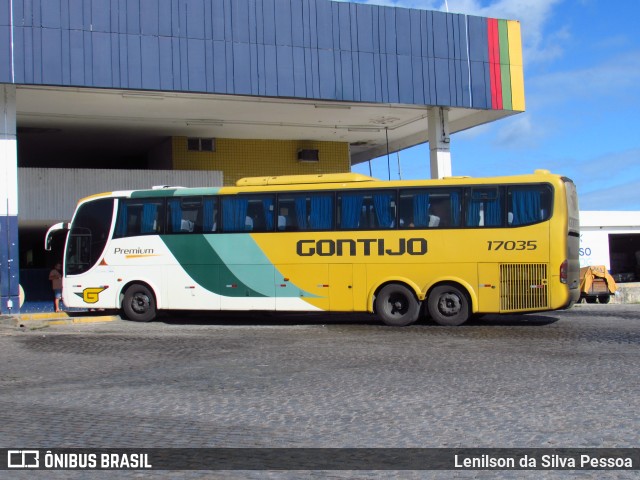 Empresa Gontijo de Transportes 17035 na cidade de Caruaru, Pernambuco, Brasil, por Lenilson da Silva Pessoa. Número da foto: #12269700.