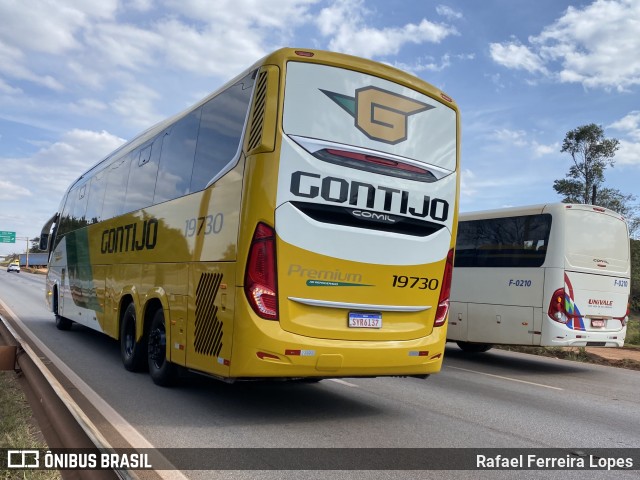Empresa Gontijo de Transportes 19730 na cidade de Itatiaiuçu, Minas Gerais, Brasil, por Rafael Ferreira Lopes. Número da foto: #12268181.