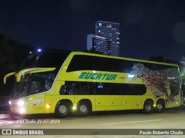 Eucatur - Empresa União Cascavel de Transportes e Turismo 4870 na cidade de Curitiba, Paraná, Brasil, por Paulo Roberto Chulis. Número da foto: #12269659.