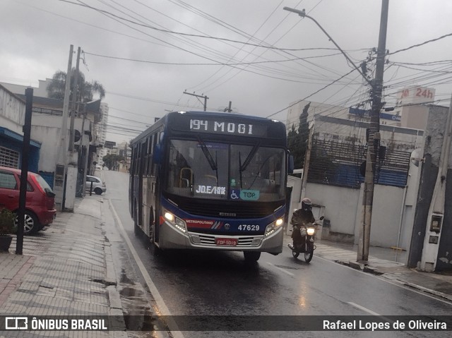 ATT - Alto Tietê Transportes 47.629 na cidade de Mogi das Cruzes, São Paulo, Brasil, por Rafael Lopes de Oliveira. Número da foto: #12267528.