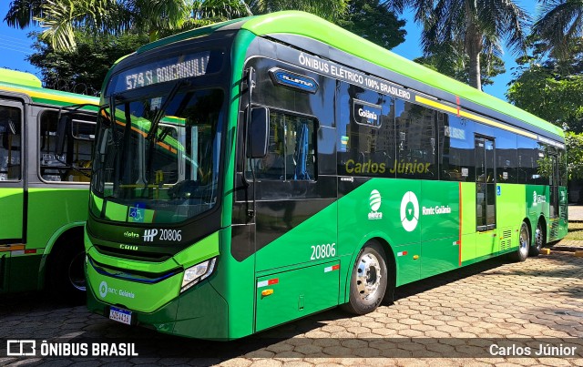HP Transportes Coletivos 20806 na cidade de Goiânia, Goiás, Brasil, por Carlos Júnior. Número da foto: #12267480.