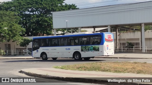 Viação Flecha Branca 15-290 na cidade de Cachoeiro de Itapemirim, Espírito Santo, Brasil, por Wellington  da Silva Felix. Número da foto: #12268475.