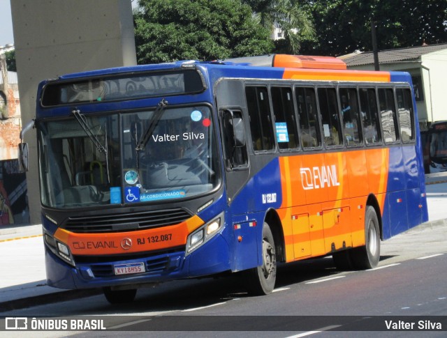 Evanil Transportes e Turismo RJ 132.087 na cidade de Rio de Janeiro, Rio de Janeiro, Brasil, por Valter Silva. Número da foto: #12268216.