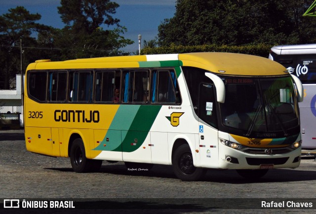 Empresa Gontijo de Transportes 3205 na cidade de Eunápolis, Bahia, Brasil, por Rafael Chaves. Número da foto: #12267531.