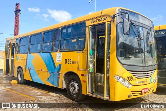 Via Metro - Auto Viação Metropolitana 0391511 na cidade de Fortaleza, Ceará, Brasil, por Davi Oliveira. Número da foto: #12269880.