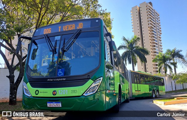 Metrobus 1201 na cidade de Goiânia, Goiás, Brasil, por Carlos Júnior. Número da foto: #12268105.