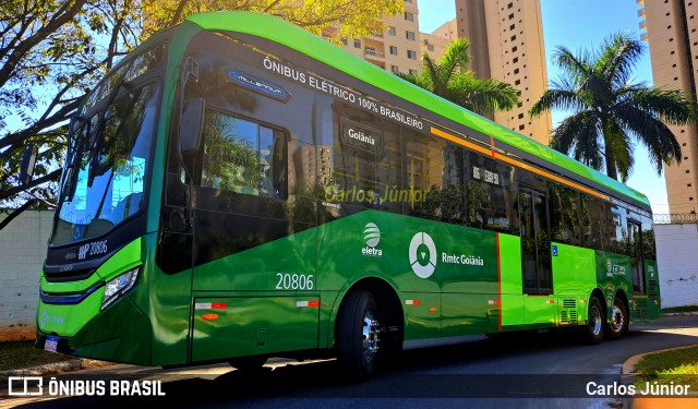 HP Transportes Coletivos 20806 na cidade de Goiânia, Goiás, Brasil, por Carlos Júnior. Número da foto: #12269187.