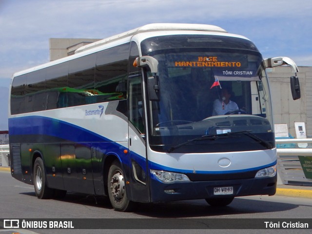 Buses Bustamante DHVG63 na cidade de Pudahuel, Santiago, Metropolitana de Santiago, Chile, por Tôni Cristian. Número da foto: #12269344.