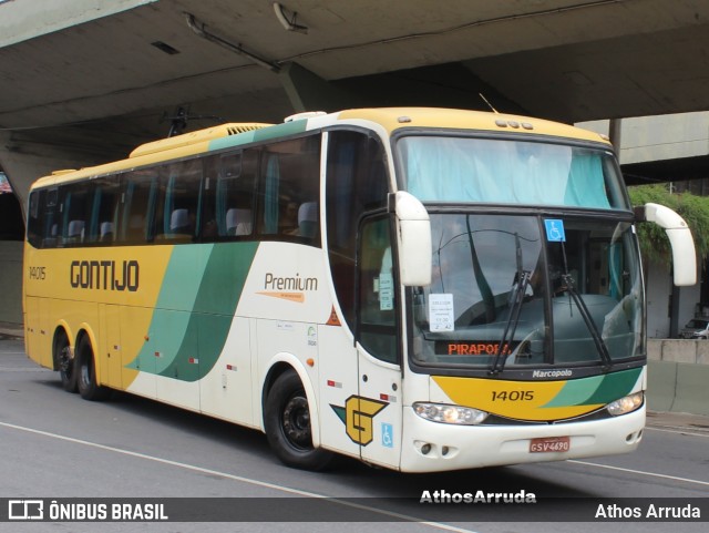 Empresa Gontijo de Transportes 14015 na cidade de Belo Horizonte, Minas Gerais, Brasil, por Athos Arruda. Número da foto: #12269432.