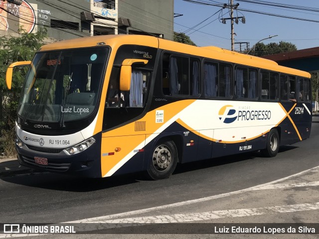 Viação Progresso RJ 191.064 na cidade de Volta Redonda, Rio de Janeiro, Brasil, por Luiz Eduardo Lopes da Silva. Número da foto: #12269186.